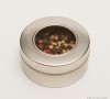 Siiver Clear Lid Canister upper Siiver Clear Lid Canister upper